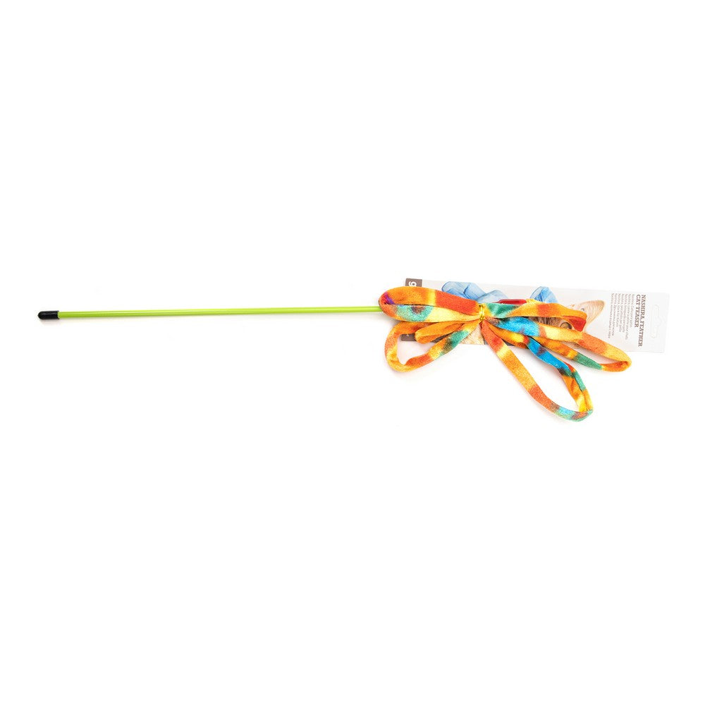 Caña de plumas para gatos (105 cm)