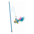 Caña para gatos con pez de peluche Guppy