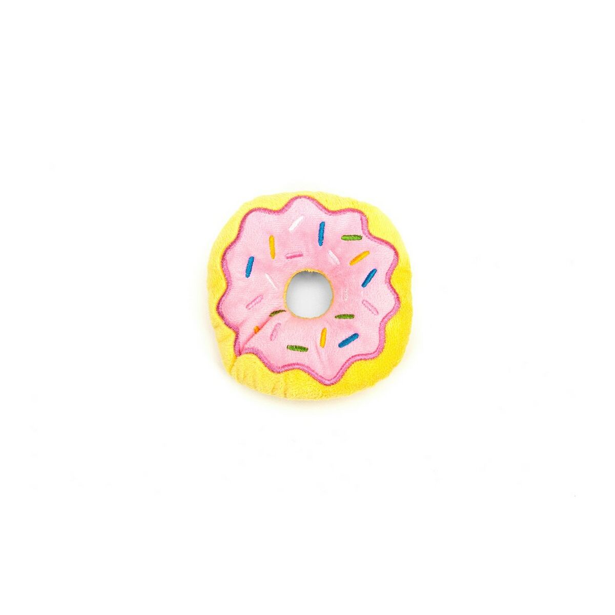 Peluche donut rosa para perros (mini)