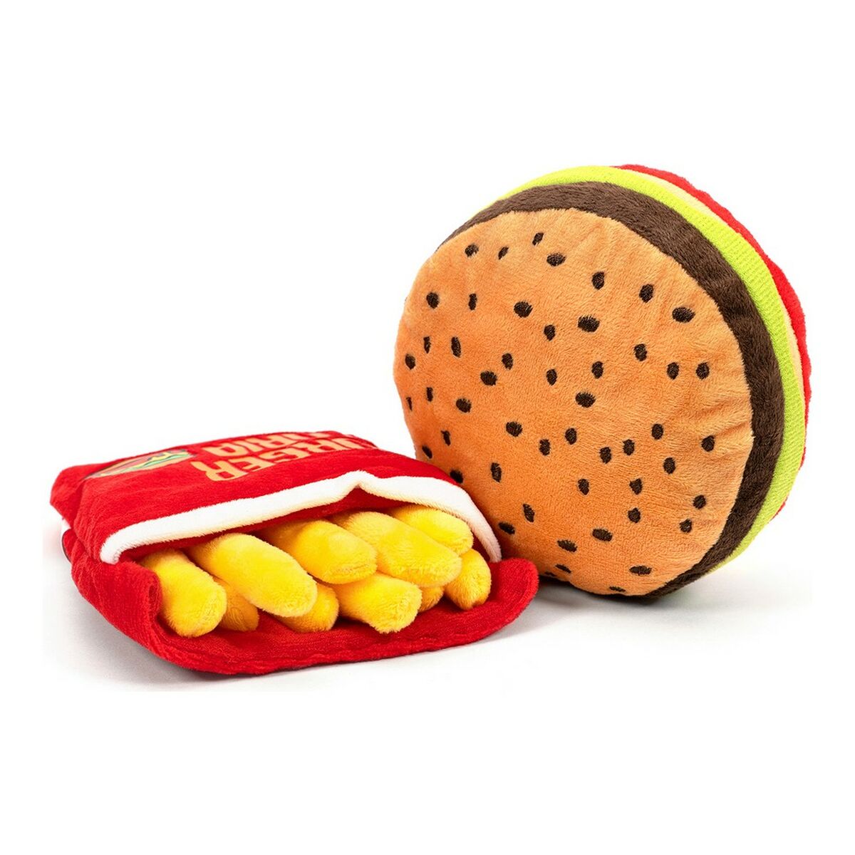 Peluche patatas fritas para perros